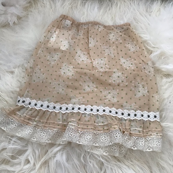 Red Valentino knee-length polka dot skirt - Picture 6 of 6